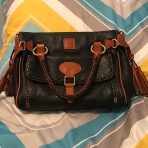 Dooney and Bourke purse with shoulder strap